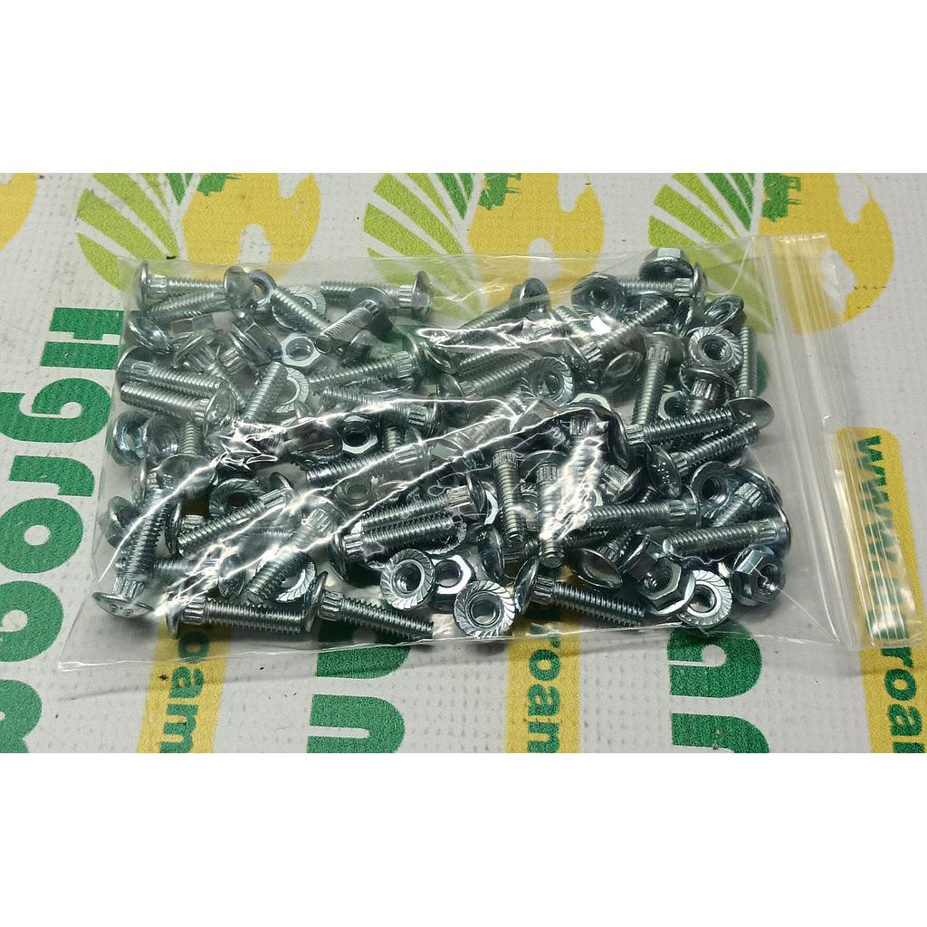 Surub+Piulita M6x26mm 50buc