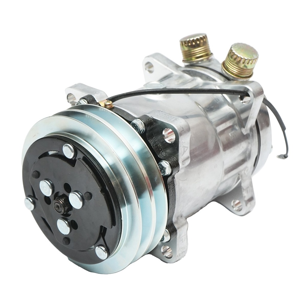 Compresor clima A/C pentru Ford, New Holland, Case IH cod OEM: 47132887, 5165548