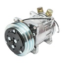 Compresor clima A/C pentru Ford, New Holland, Case IH cod OEM: 47132887, 5165548
