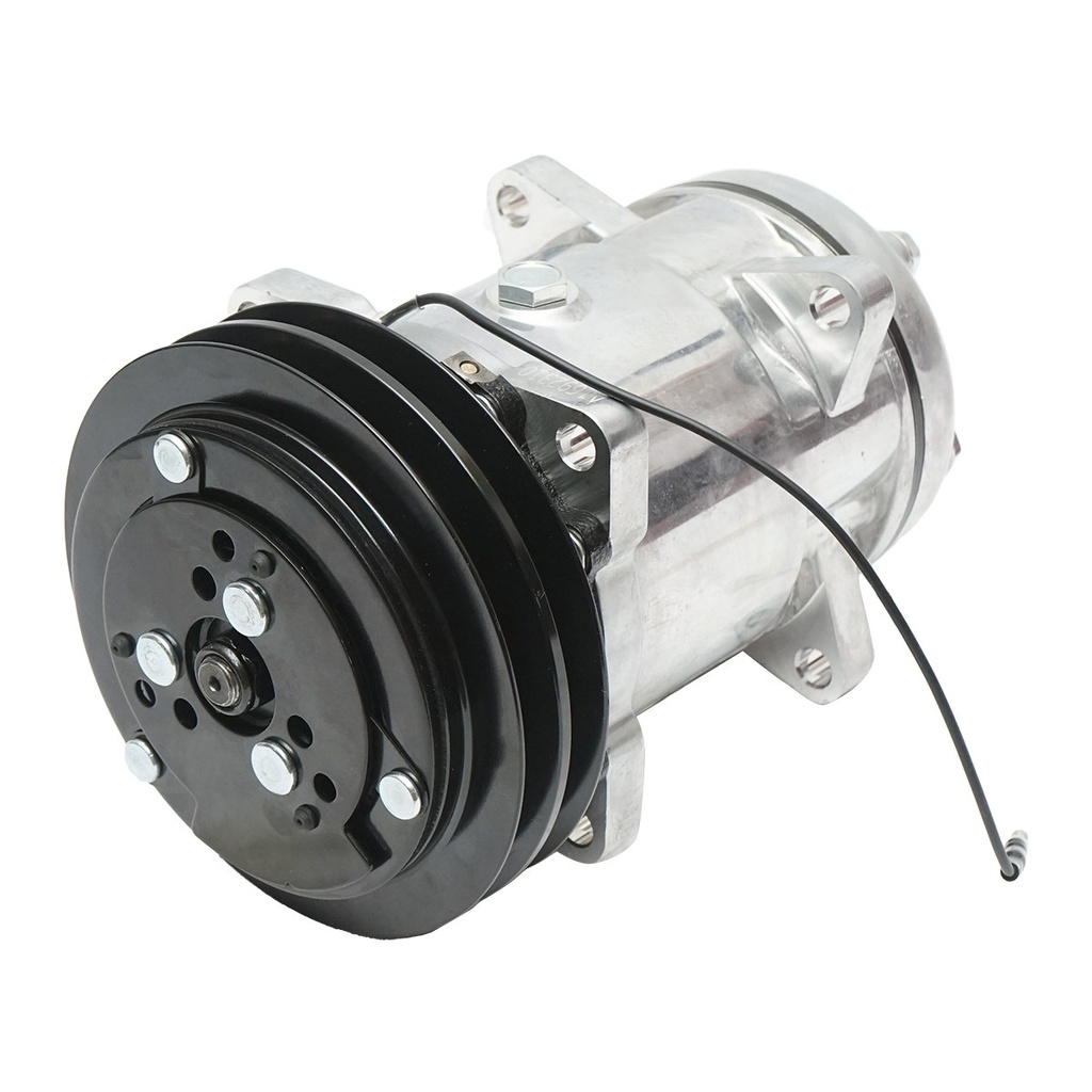 Compresor clima A/C pentru Massey Ferguson, Landini cod OEM 3386861M1, 3712528M2, 3782613M2
