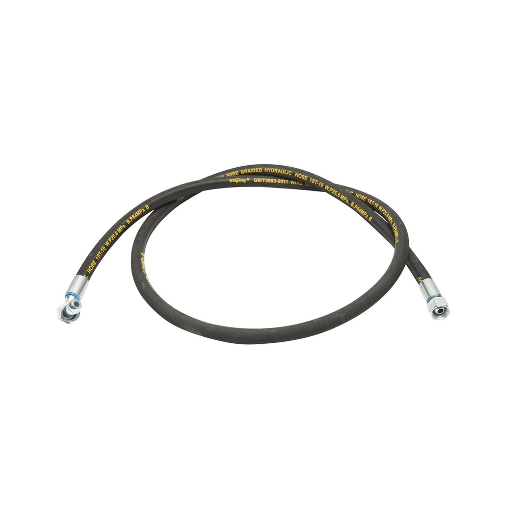 Furtun presiune DN10 sertizat cu armaturi 2000mm M20x1,5 90 grade, M20x1,5