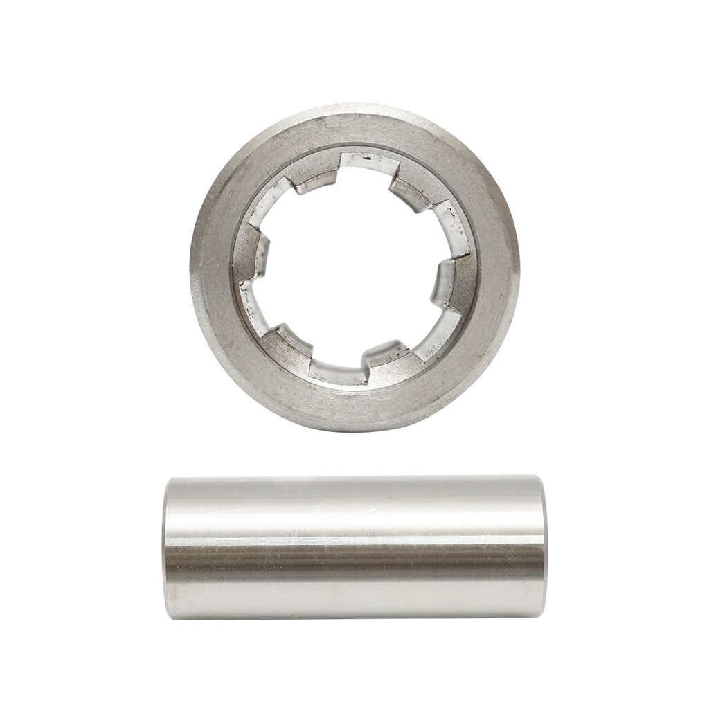 Bucsa, ax canelat interior pentru cardan Z=6, L=13cm ,1 3/8