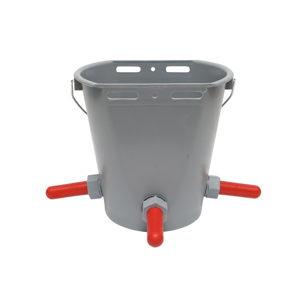 [AMAT6-115017] Galeata 8L cu 3 suzeta pentru alaptat vitei - adapatoare