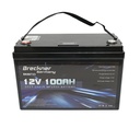 Baterie Li-ion LiFePO4 12.8V, 100Ah (deep cycle) cu BMS, LCD display si protectie temperatura