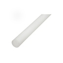 Bara poliamida, polioximetilena-poliacetal POM alba 1000x20mm 0.48 KG