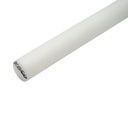 Bara poliamida, polioximetilena-poliacetal POM alba 1000x30mm 1.08 KG