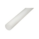 Bara poliamida, polioximetilena-poliacetal POM alba 1000x40mm 1.91 KG