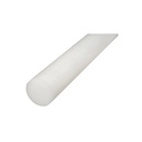 Bara poliamida, polioximetilena-poliacetal POM alba 1000x50mm 2.88 KG