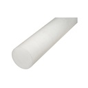 Bara poliamida, polioximetilena-poliacetal POM alba 1000x70mm 5.83 KG