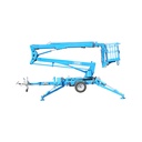 Platforma/nacela pentru lucru la inaltime tip remorca 16m, 200Kg cu telecomanda motor benzina