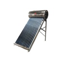 Panou solar nepresurizat inox cu 12 tuburi pentru apa calda, boiler 120L