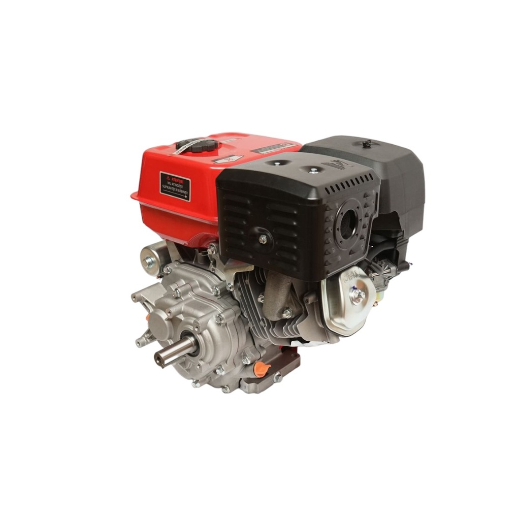 Motor pe benzina 13CP, 4 timpi, ax cu pana 25mm pornire cheie/sfoara, reductor priza