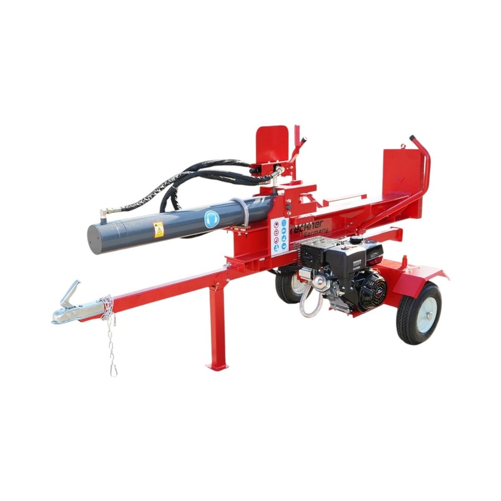 Despicator lemne orizontal/vertical 37T, motor benzina 15CP cu pompa hidraulica 16GPM