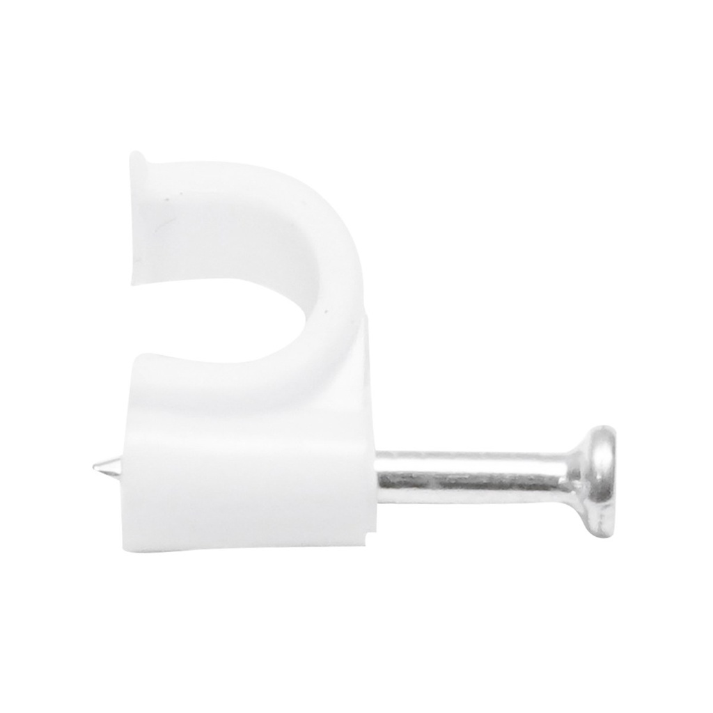 Clema cui 4mm pentru fixare cablu, 100 buc