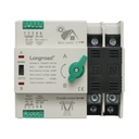 Comutator ATS 220V monofazat, separator automat de la panouri fotovoltaice la retea LRQ5-100/2P 63A Longroad