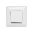 Intrerupator alb simplu ST 220V - 250V, 10A incastrat