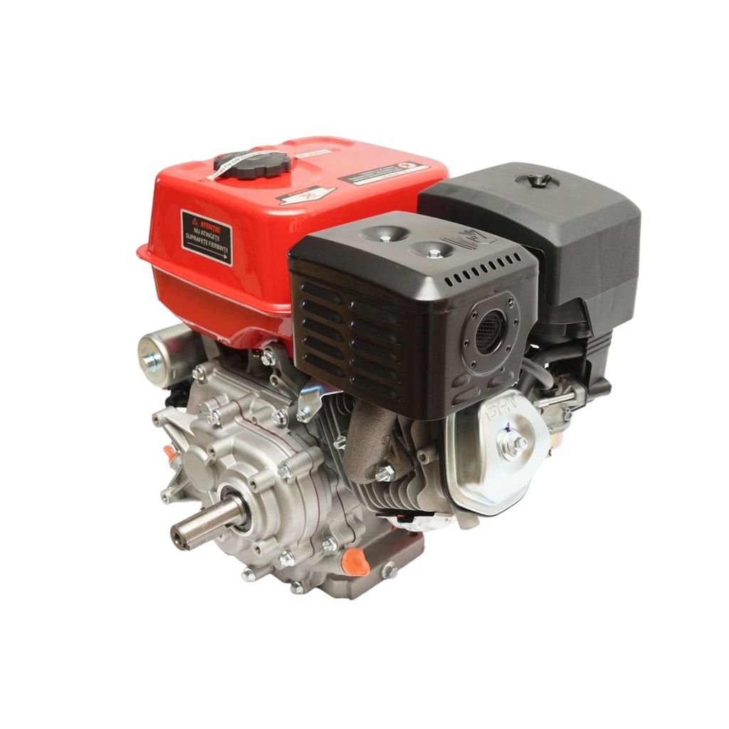 Motor pe benzina 9CP, 4 timpi, ax cu pana 25mm pornire cheie/sfoara, reductor priza