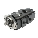 Pompa hidraulica tripla cu supapa 37/33CC pentru incarcator, manitou JCB cod OEM 332/F9031, 20/925581, 333/G5391, 7049532007