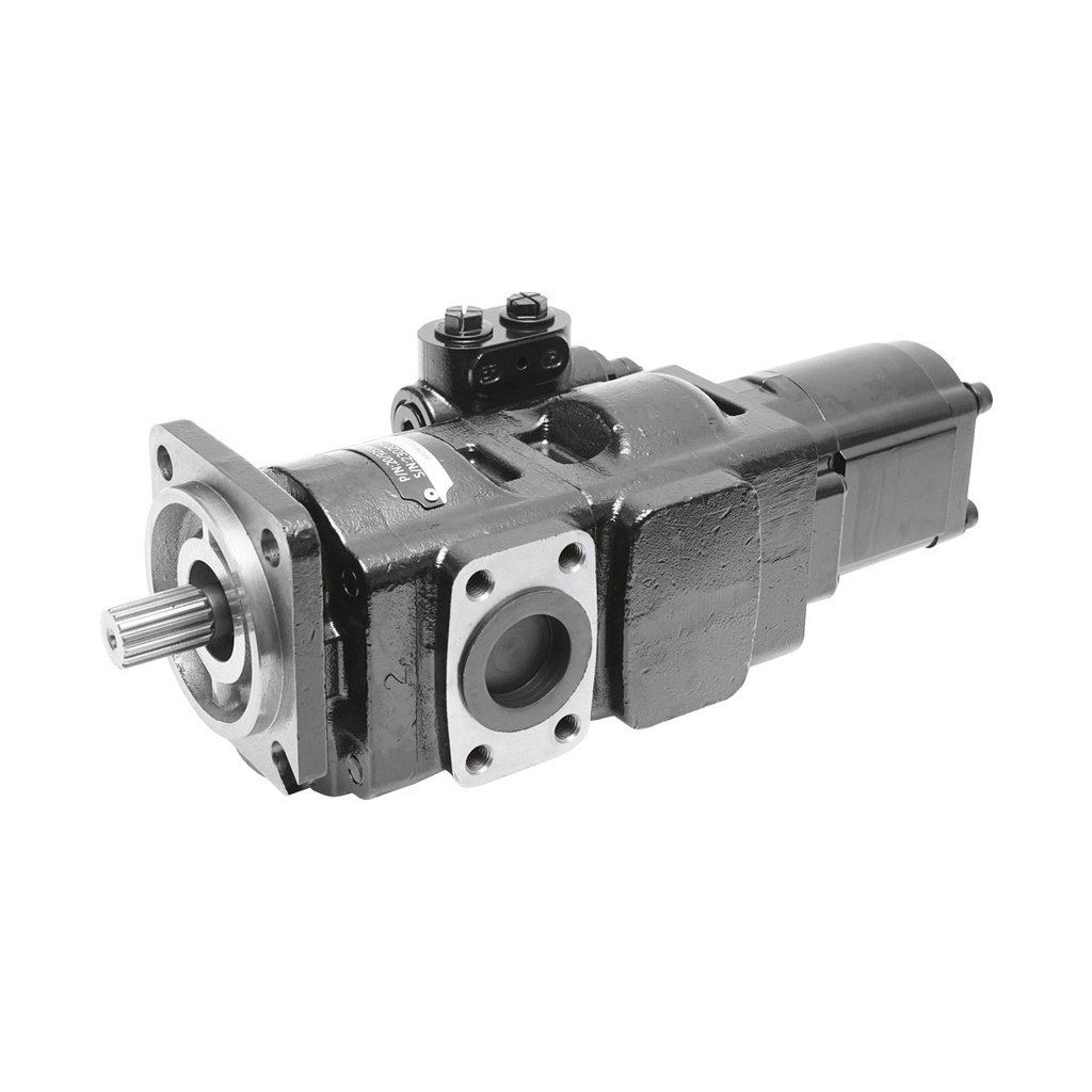 Pompa hidraulica tripla 29/19/16 CC/REV pentru JCB cod OEM 20/925588, 20/925356, 7029530002