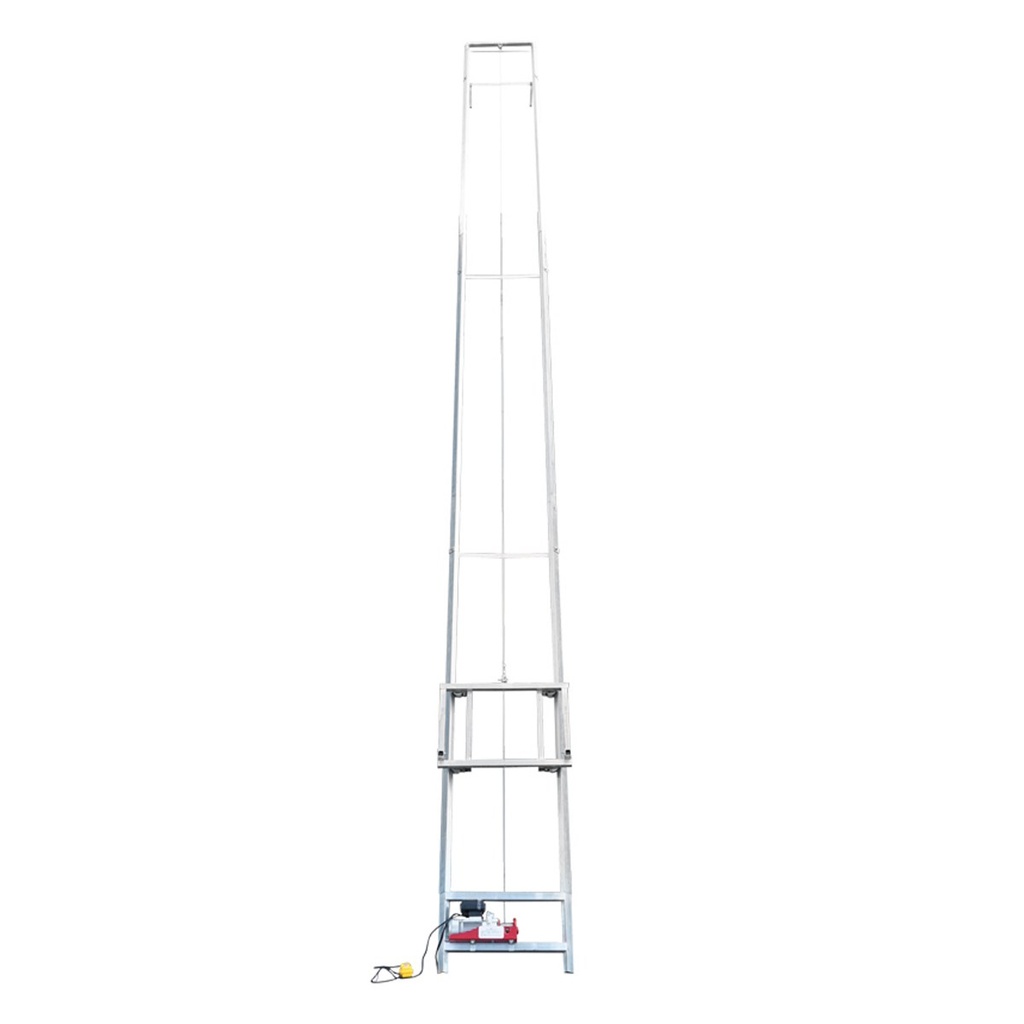 Lift electric cu telecomanda pentru ridicare pe acoperis 12m