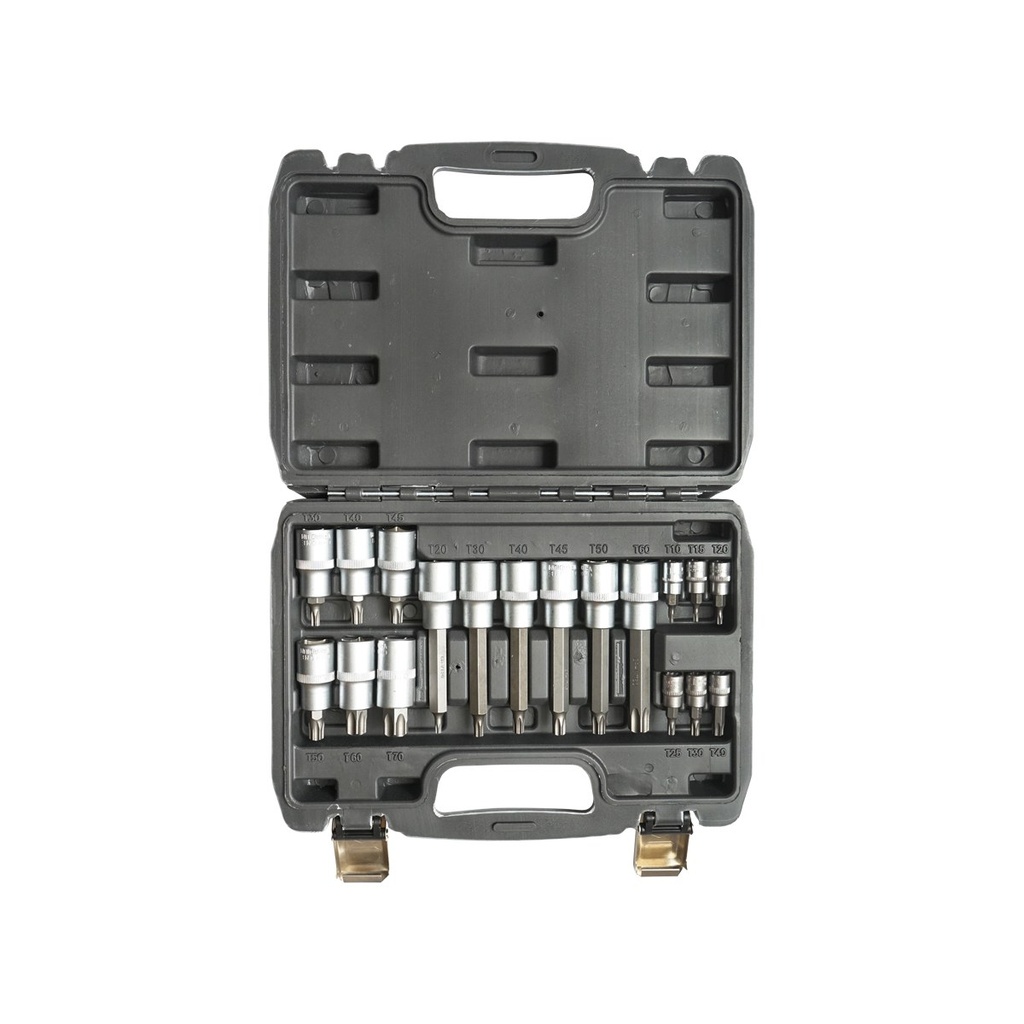 Trusa profesionala torx cu biti 18 piese