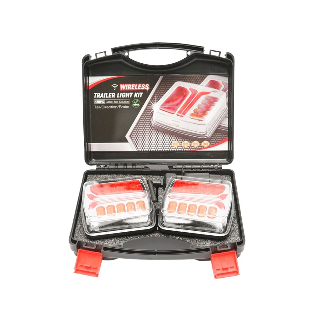 Set lampi remorca LED 12-24V cu magnet si control wireless