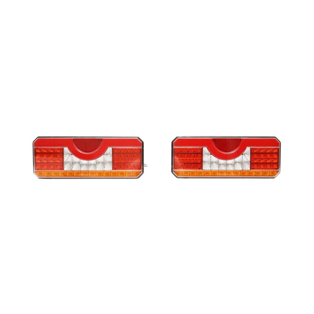 Set lampi spate LED 12-24V, 335x140x60mm