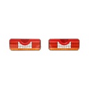 Set lampi spate LED 12-24V, 335x140x60mm