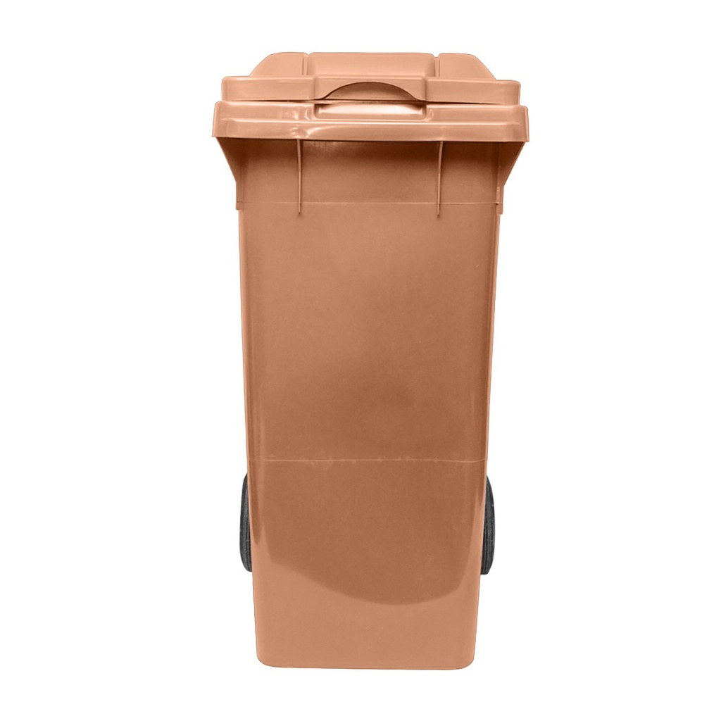 Pubela gunoi 120L maro