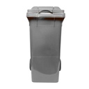 Pubela gunoi 120L gri