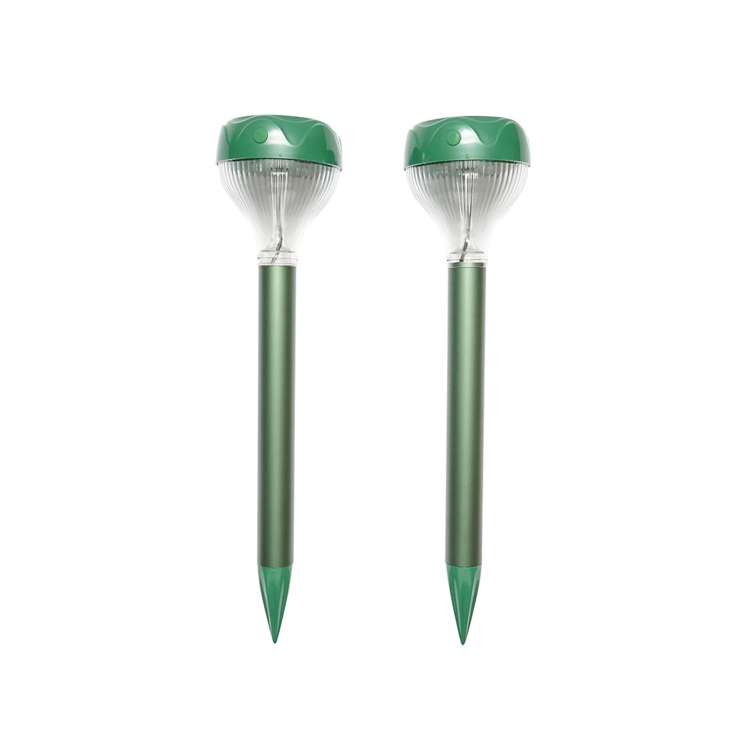 Aparat sonic solar pentru alungat cartite, serpi set 2 buc Baisan