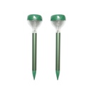 Aparat sonic solar pentru alungat cartite, serpi set 2 buc Baisan