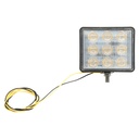 Lampa stroboscopica LED 12-24V galbena
