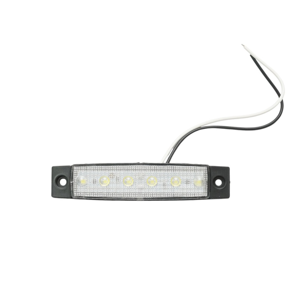 Lampa laterala LED 12-24V alba 96x20x8mm