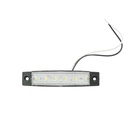 Lampa laterala LED 12-24V alba 96x20x8mm