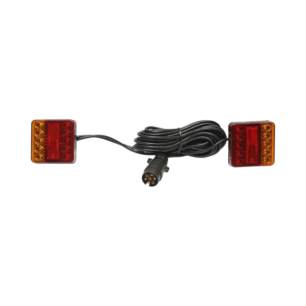 Set lampi LED pentru remorca cu cablu 2.5/7m, fisa 7 pini