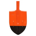 Cap de cazma, harlet din otel, rosu cu negru 210x300x410mm