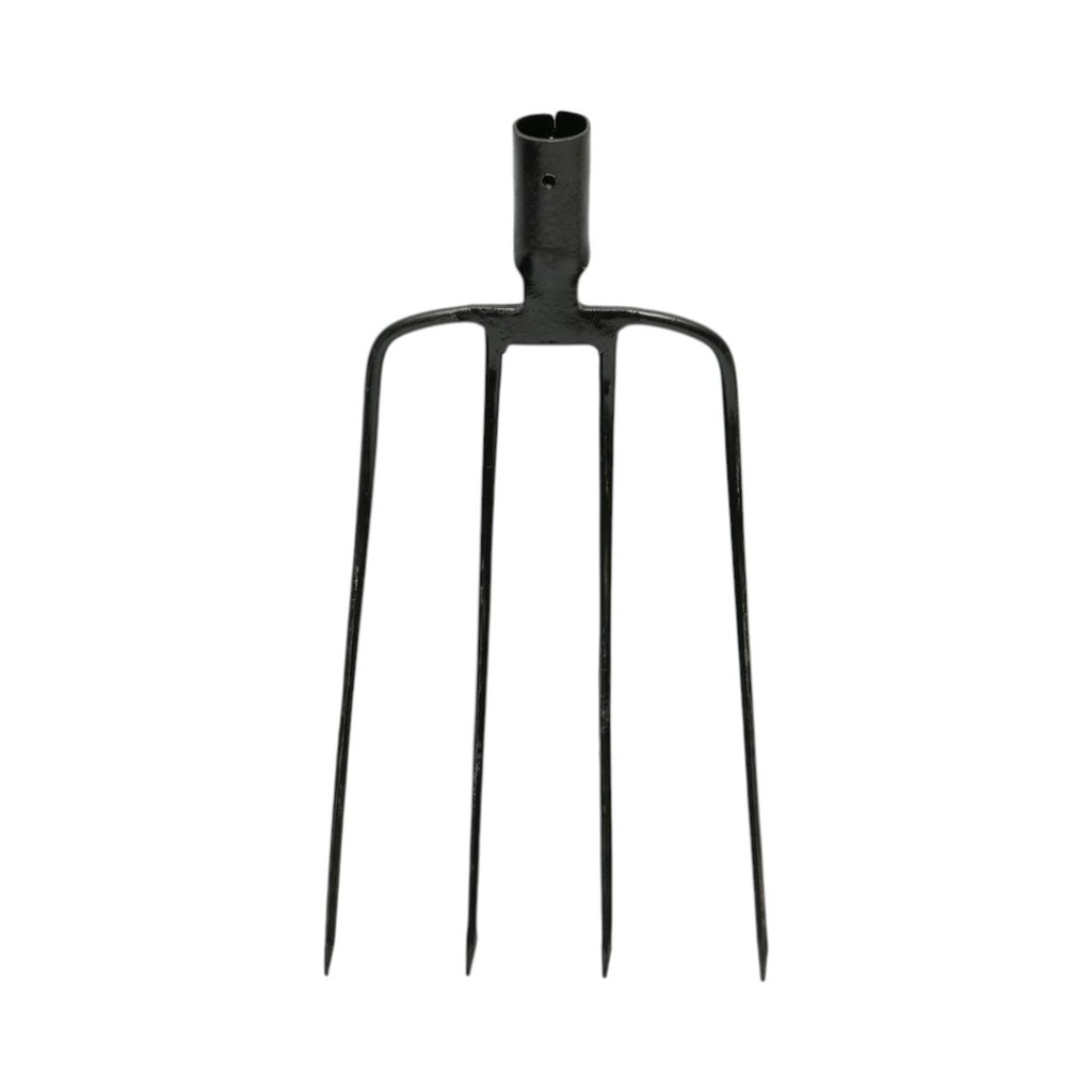 Furca din otel cu 4 coarne, neagra 200x280x370mm