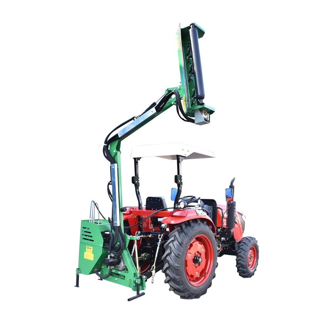 Brat articulat hidraulic purtat cu tocatoare 800mm pentru gard viu