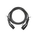 Cablu/adaptor incarcare 380V, 8M pentru masini electrice, de la Type-2 la Type-2, 16A