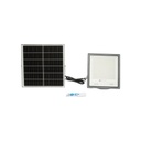 Proiector LED 200w cu panou solar 20W, baterie si telecomanda