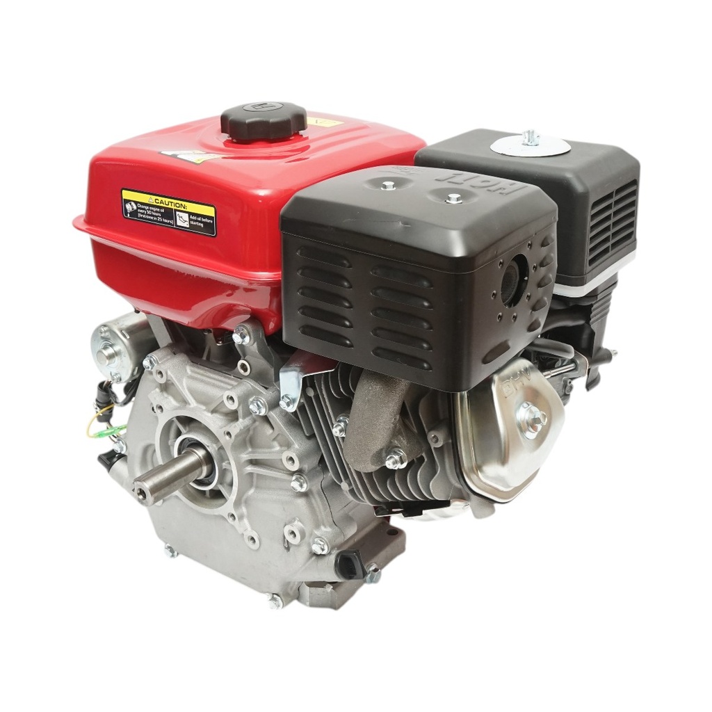 Motor pe benzina 9CP, 4 timpi cu protectie circuit, ax cu pana 25mm, pornire cheie/sfoara
