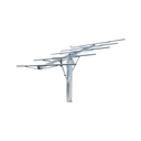 Sistem complet montare, structura tracker solar automat 4.7 KW, 8 panouri de 590W cu GPS si senzor vant