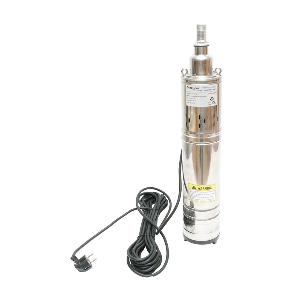 Pompa apa submersibila D100mm, 30l/min adancime 50m, 220V, 370W 4QGD1.2-50-0.37
