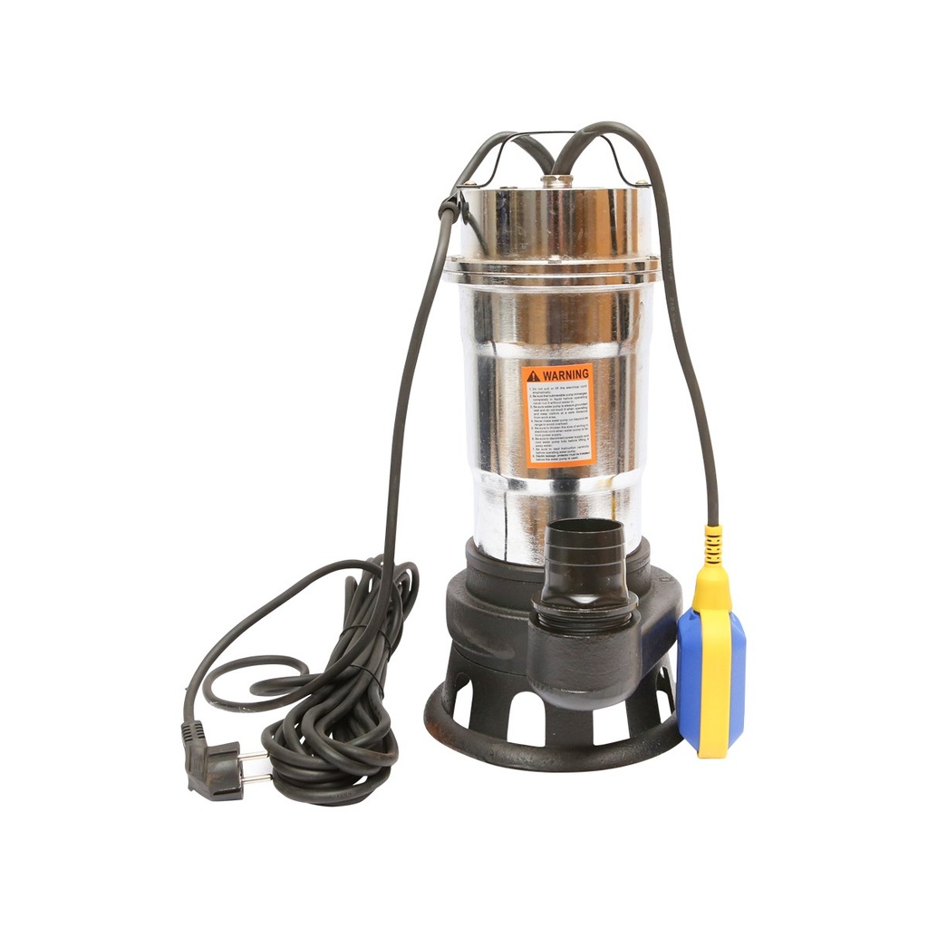 Pompa apa murdara, drenaj submersibila cu flotor 750W, 200L/min, adancime 11m, 220V SWP10-11-0.75F