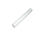 Bara poliamida, polioximetilena-poliacetal POM alba 1000x120mm 14.5 Kg