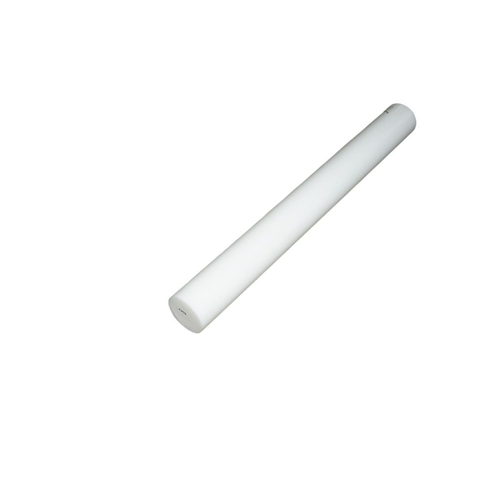 Bara poliamida, polioximetilena-poliacetal POM alba 1000x160mm 30.5Kg