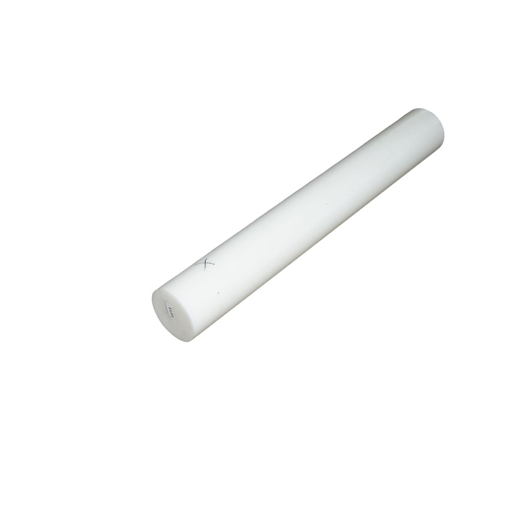 Bara poliamida, polioximetilena-poliacetal POM alba 1000x140mm 23.1Kg