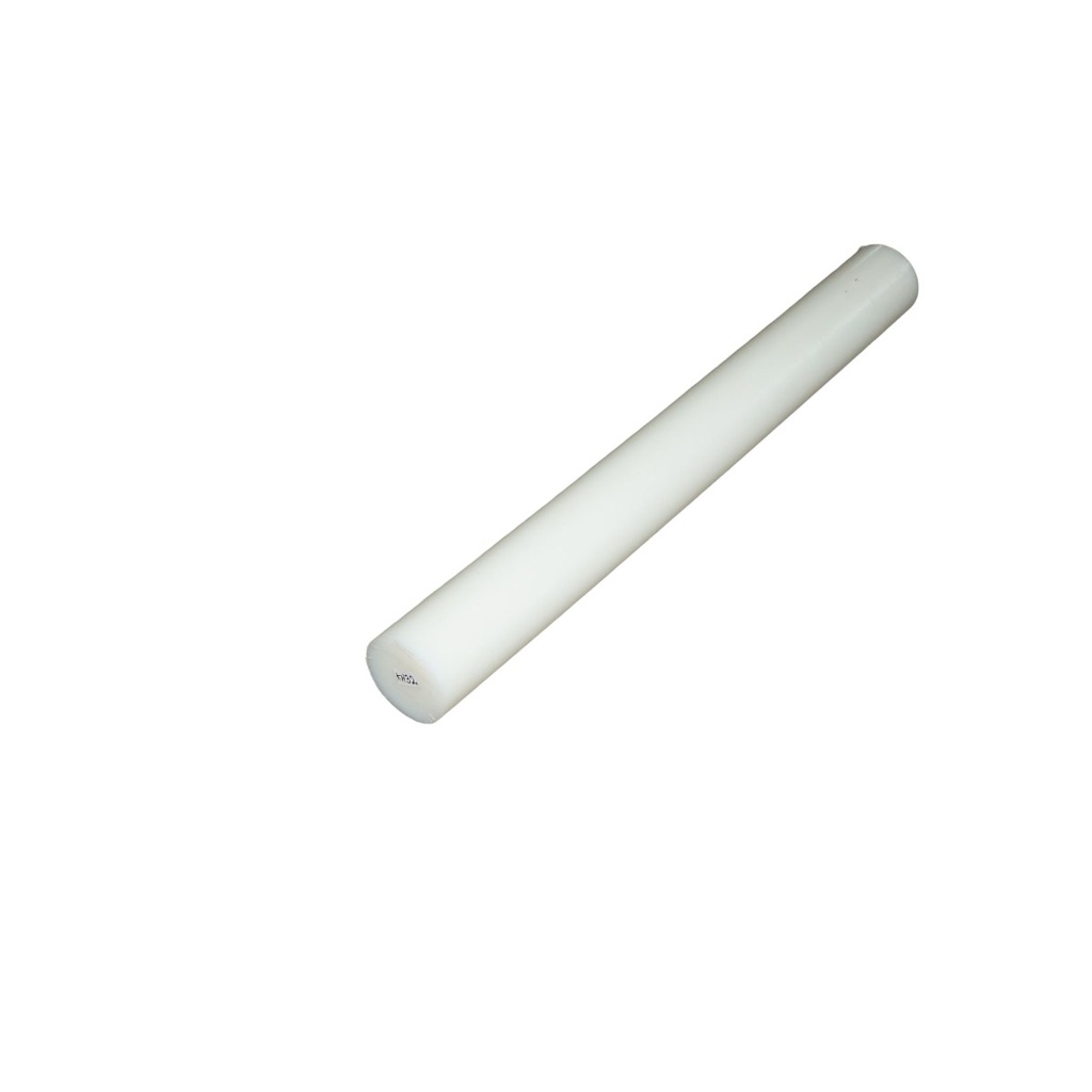 Bara poliamida PA6 alba 1000x110mm 11.9Kg