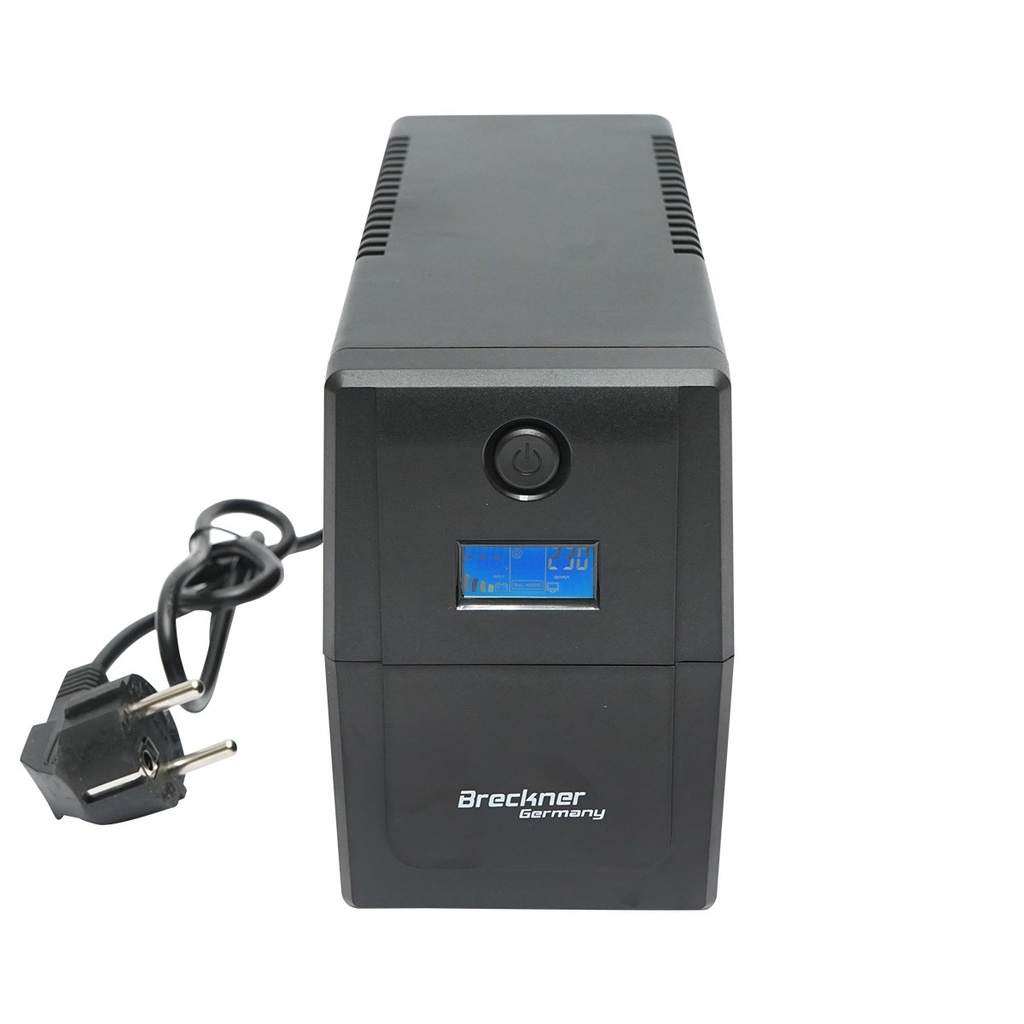 UPS 600VA/360W cu baterie 7Ah si 2 prize schuko, LCD, USB, AVR